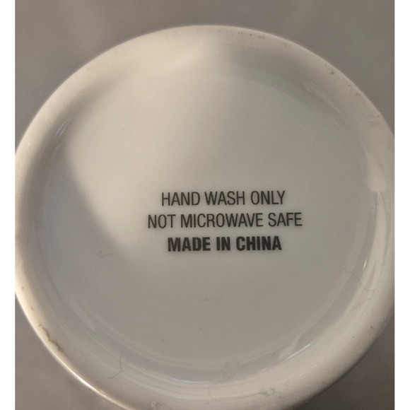 Me to We Mug White Pink Heart Pattern Tall Latte Cup We Change the World - Picture 6 of 7